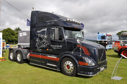 Malcolm Show Truck (iRidiumMobile.nl + Domare). the Netherlands, Nederasselt