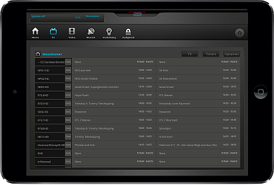  (Villa). Control interface