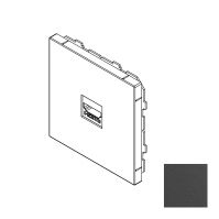 Розетка HDMI, Amsterdam 02, Графит