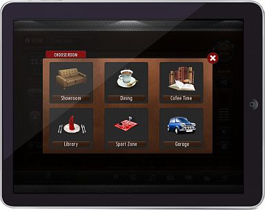  (Showroom). Control interface